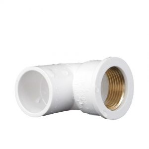 (19)FEMALE ELBOW (BRASS)