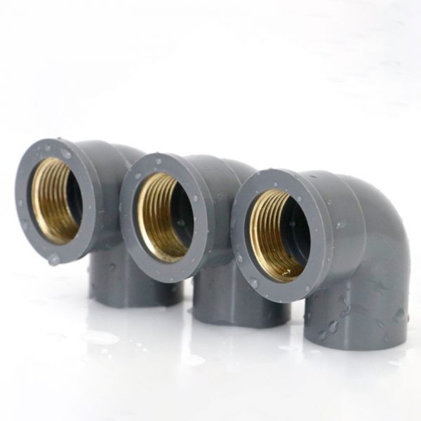 33 SCH80 FEMALE ELBOW(CO PPER THREAD) (BSPT)